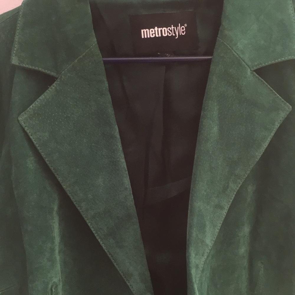 Emerald Colored Jacket